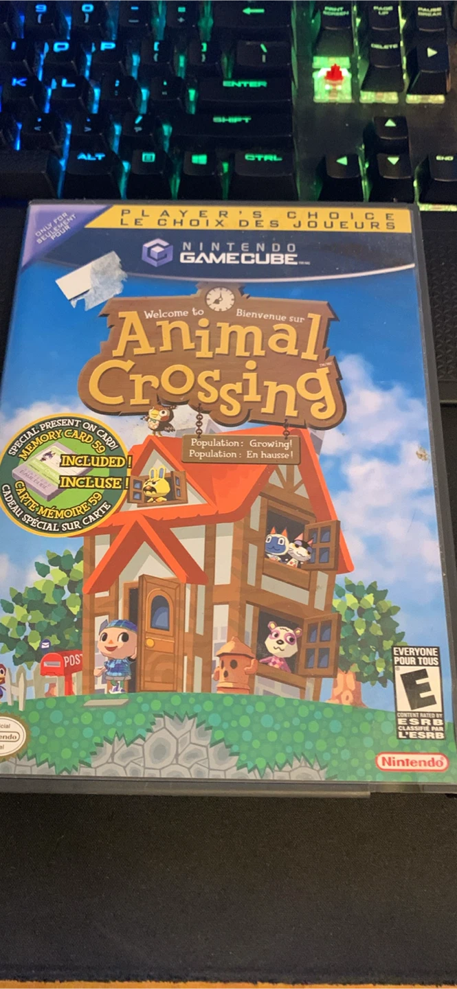 Nintendo GameCube animal Crossing