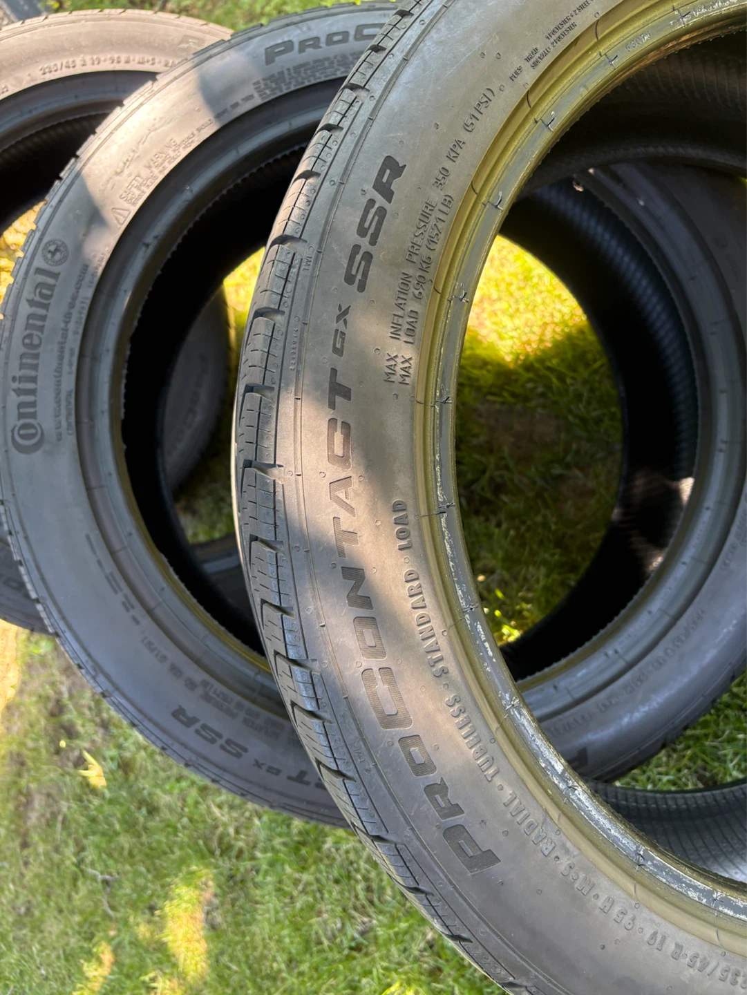Continental ProContact SSR Tires (Set of 4) - photo 3
