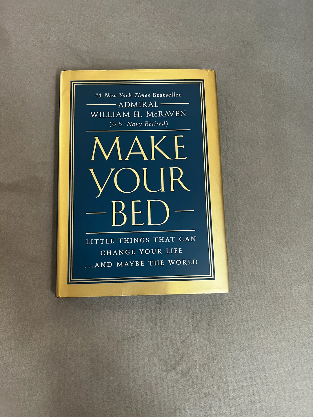 Make Your Bed by William H. McRaven Book