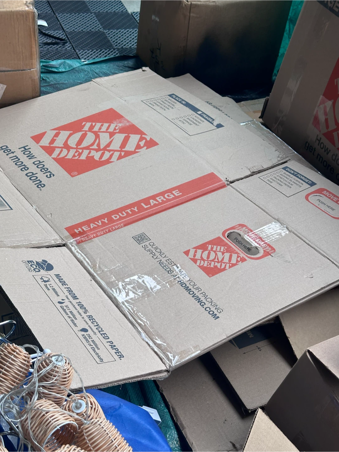 Home Depot Moving Boxes