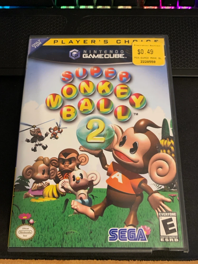 Nintendo GameCube Super Monkey Ball 2
