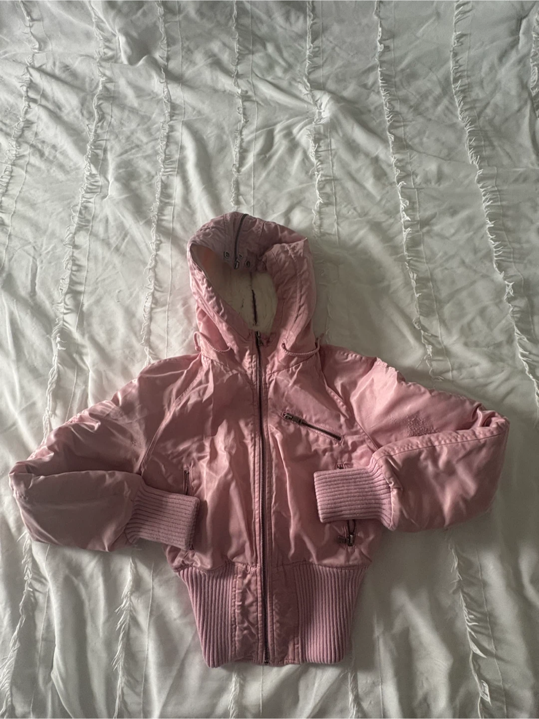 Pink Juicy Couture Velour Track Jacket