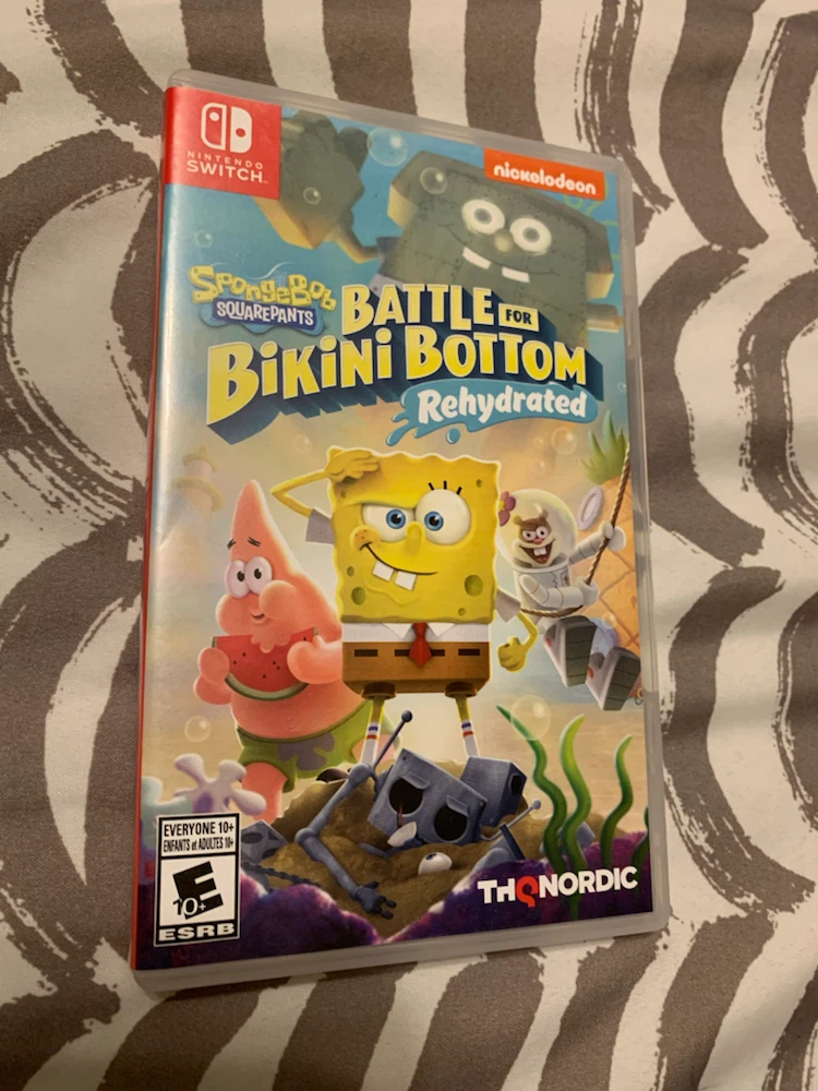 Spongebob Battle for Bikini Bottom Rehydrated Game