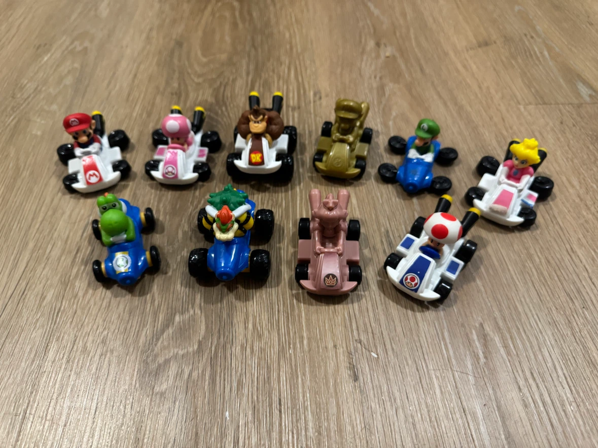 McDonald’s Mario Kart 2024 Full Set without Boxes - photo 2