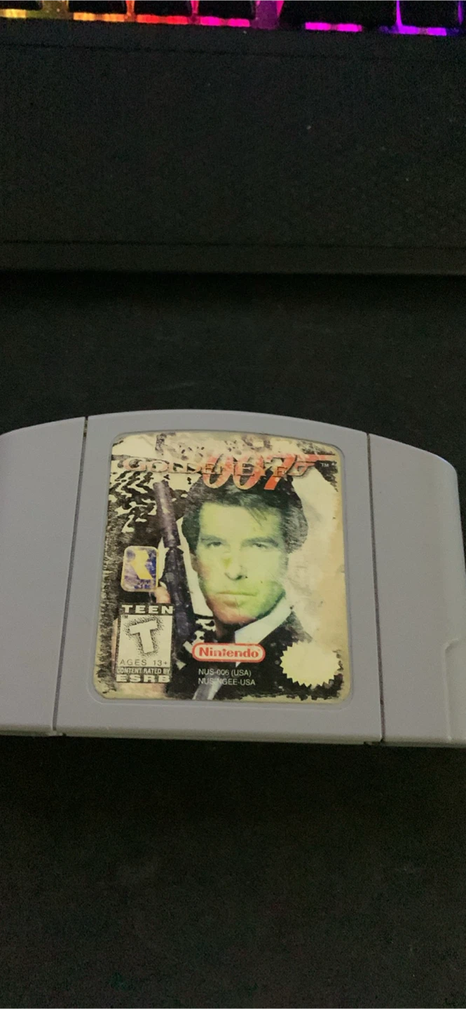 007 GoldenEye Nintendo 64 Game Cartridge