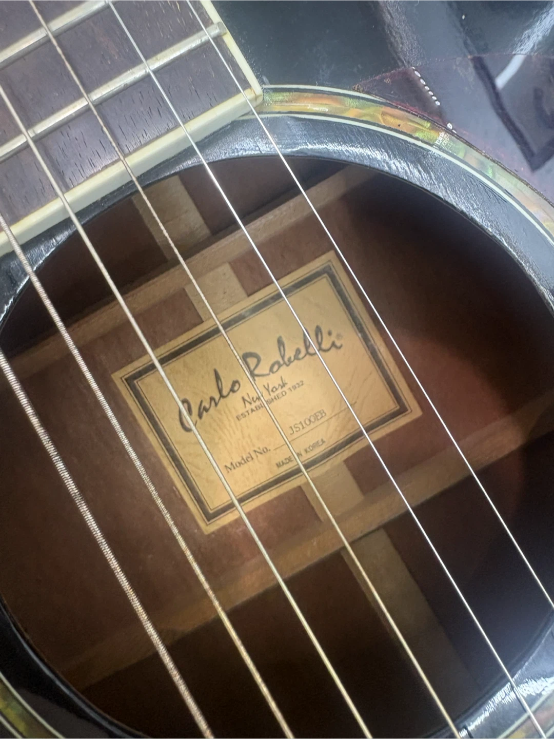Carlo Robelli Acoustic Guitar - photo 2