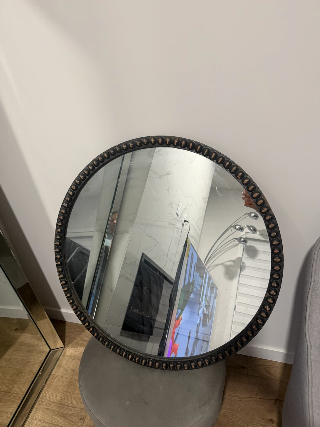 Decorative Round Wall Mirror - photo 3