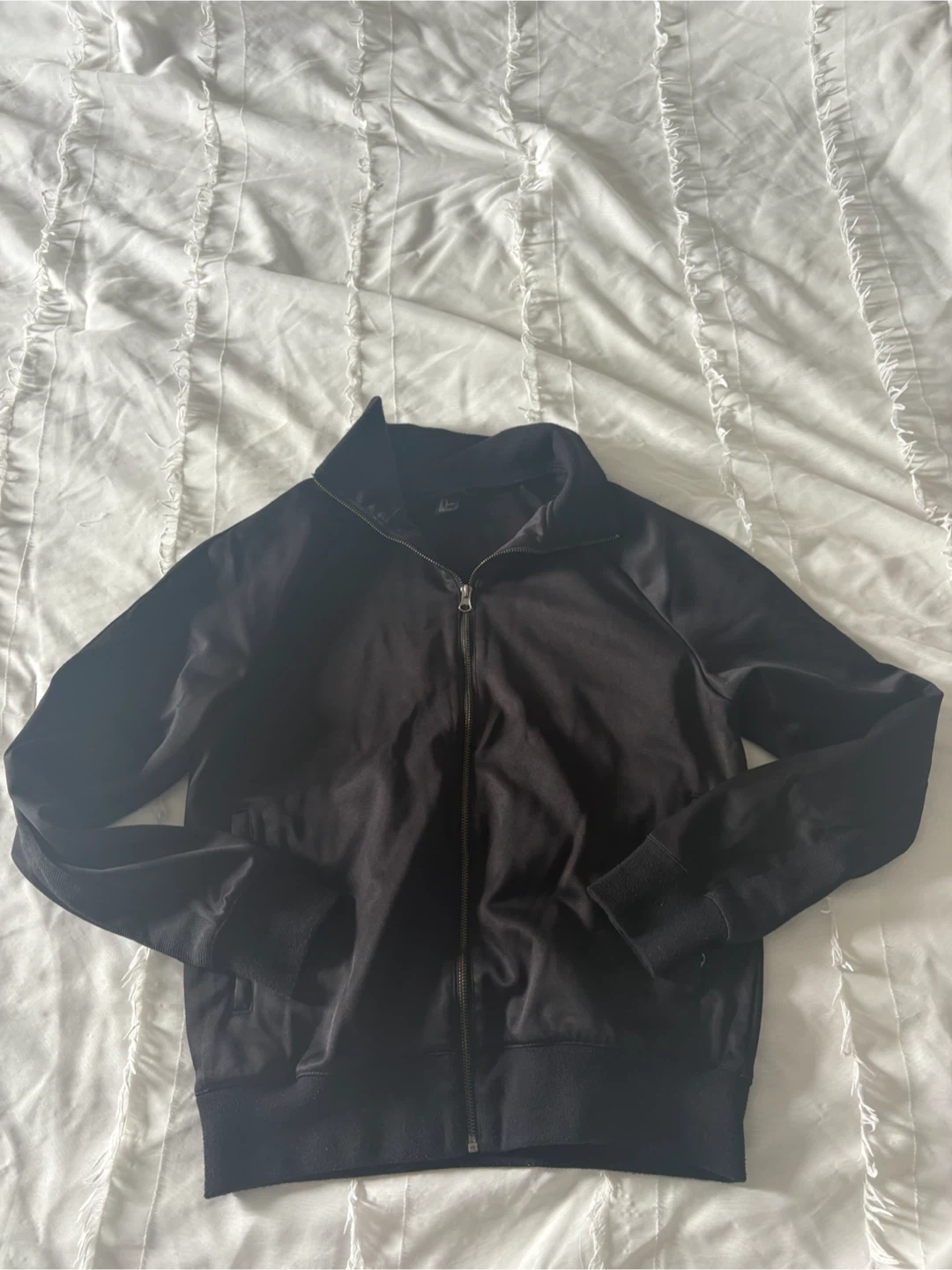 H&M Black Zip-Up Jacket - Size M