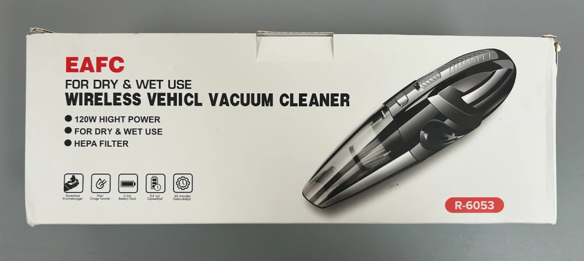 EAFC Wireless Vehicle Vacuum Cleaner