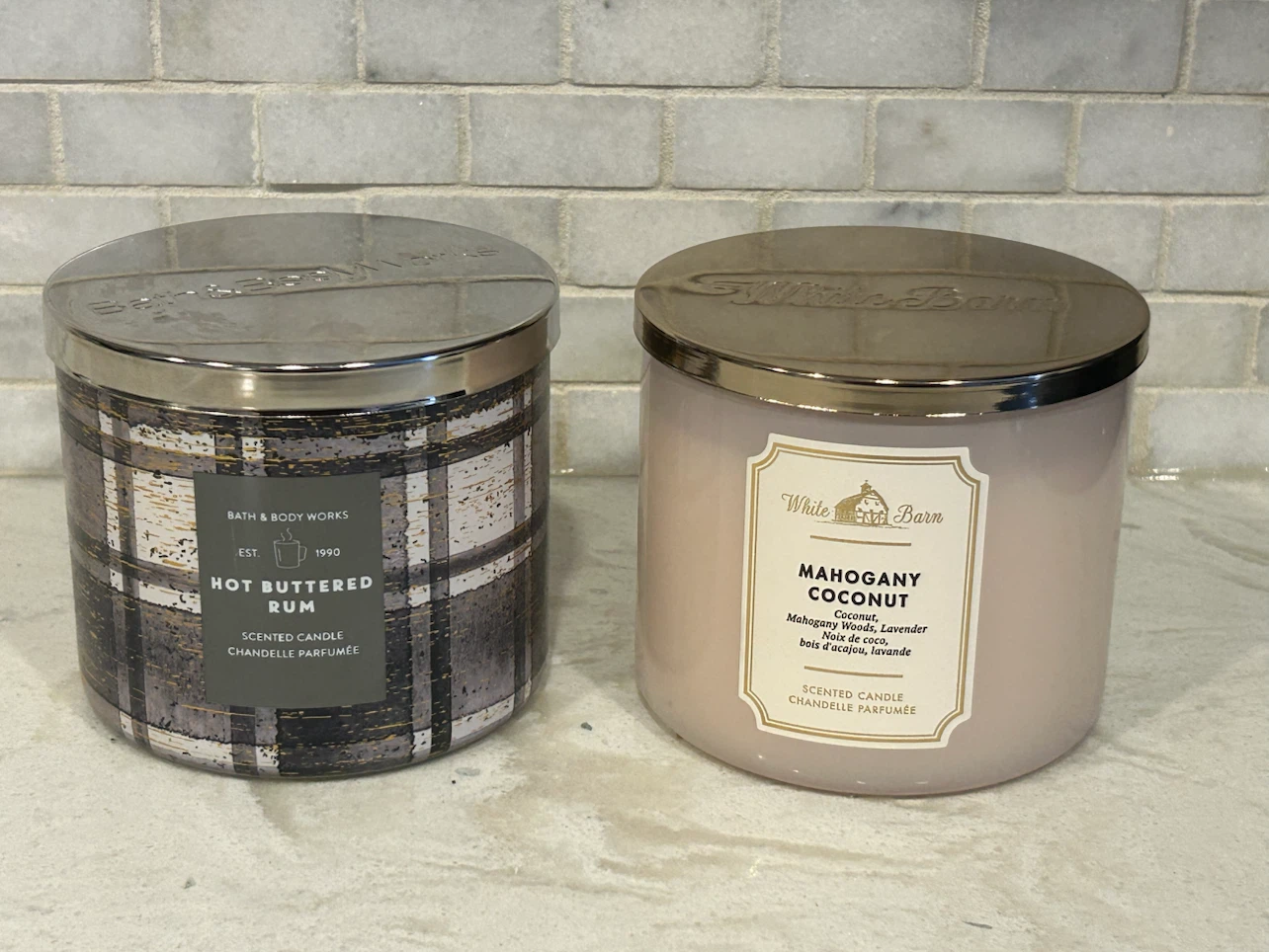 Bath & Body Works & White Barn Candles