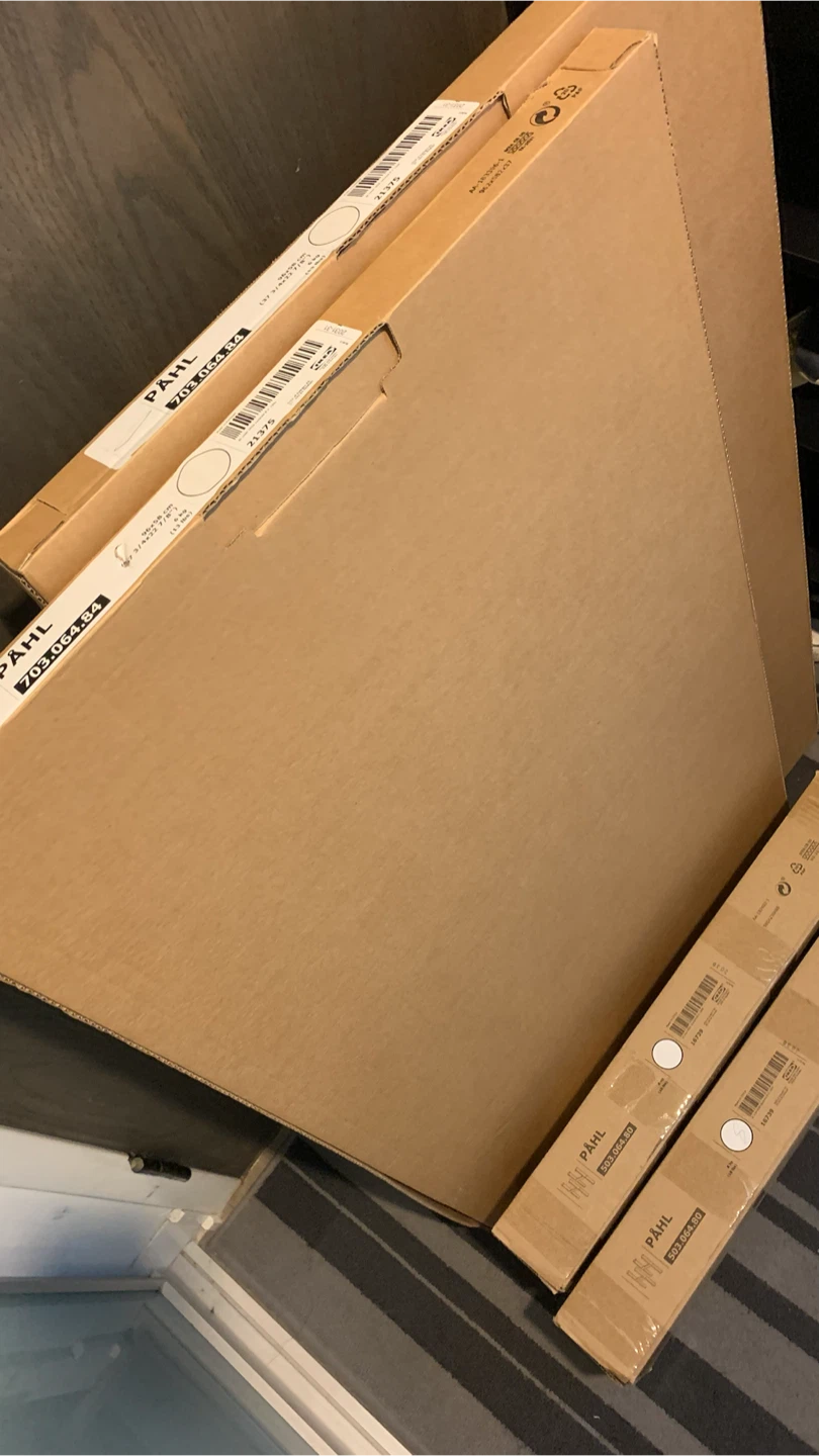 IKEA PÄHL Desk White (brand new, unopened!) - photo 2