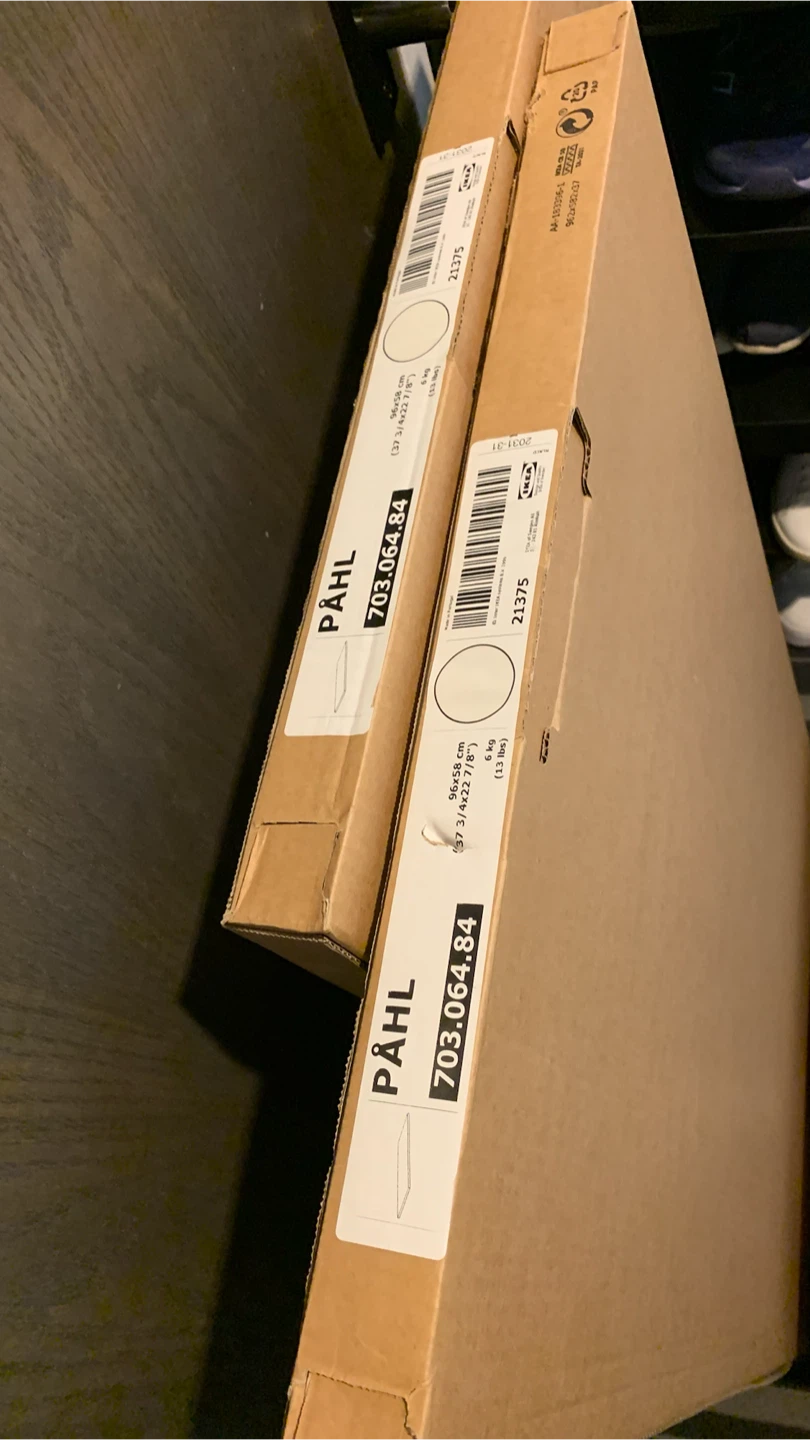 IKEA PÄHL Desk White (brand new, unopened!) - photo 3