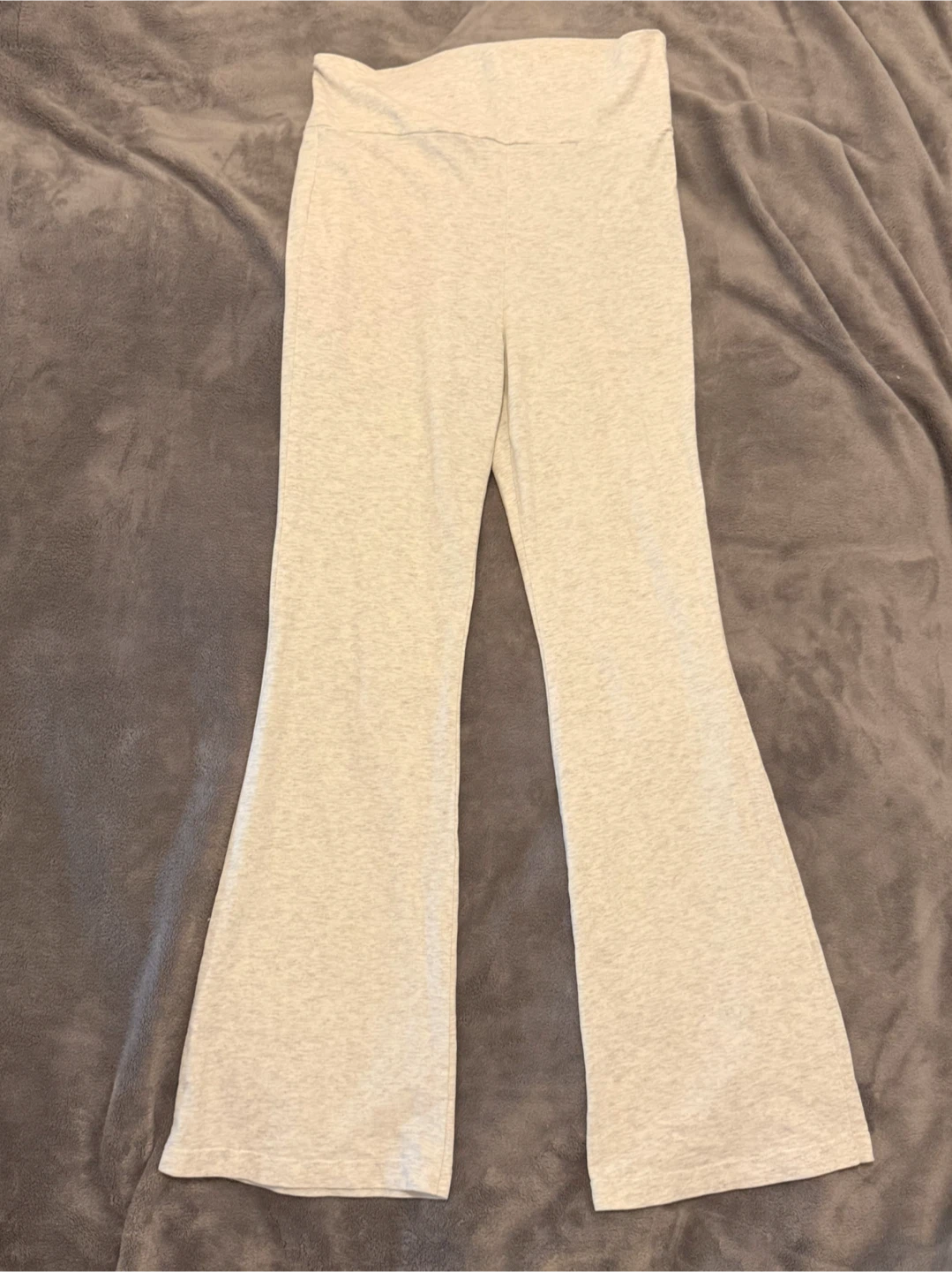 Edikted Grey Flare Pants