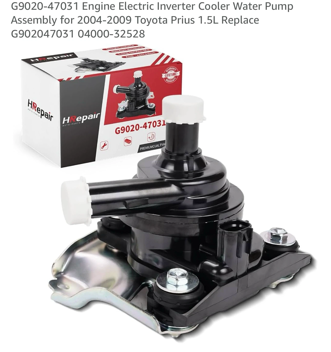 HRepair Electric Water Pump for Toyota Prius 2004-2009 - photo 2