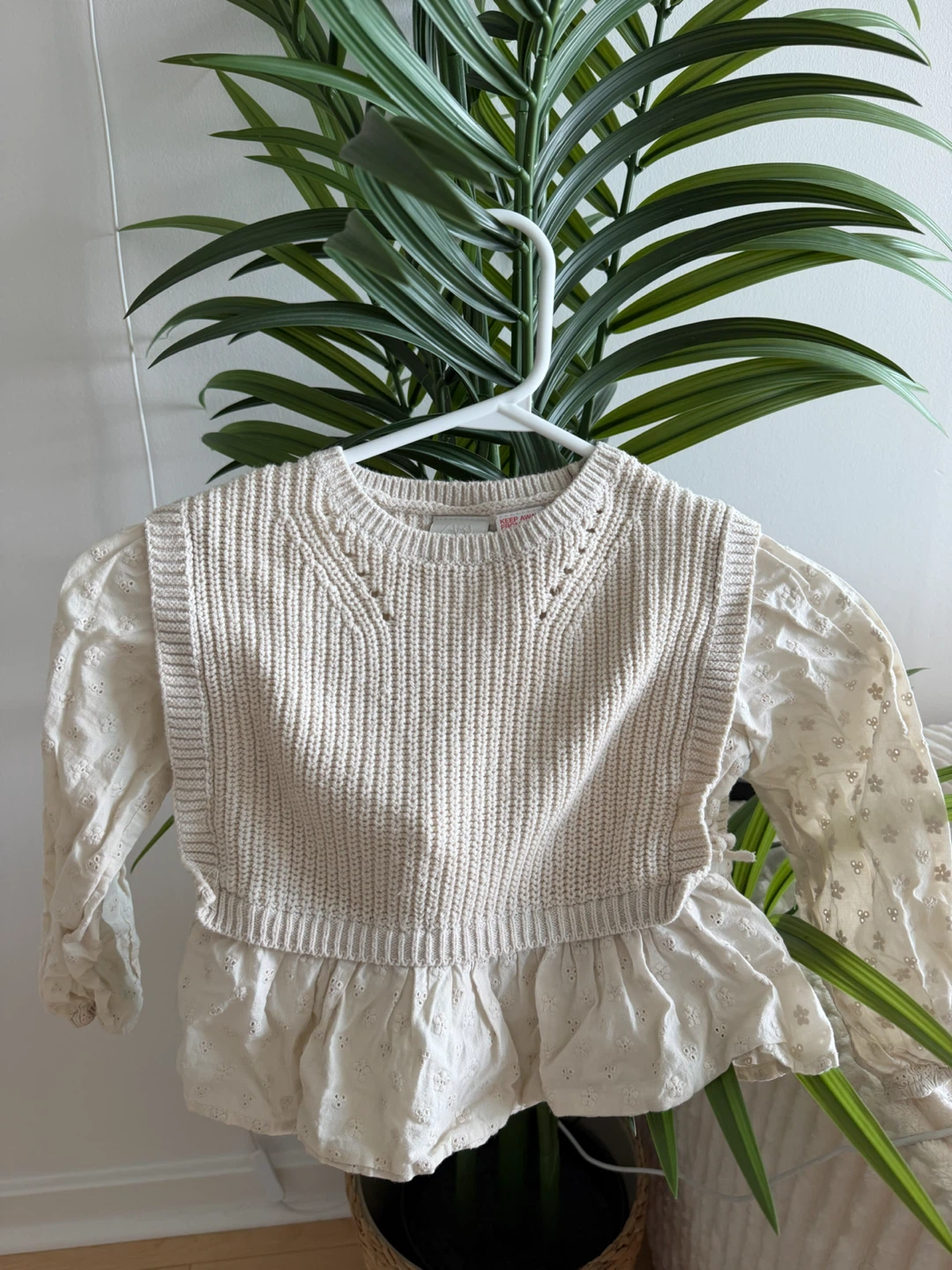 Girls Knit Sweater – Zara – Size 4T – $5