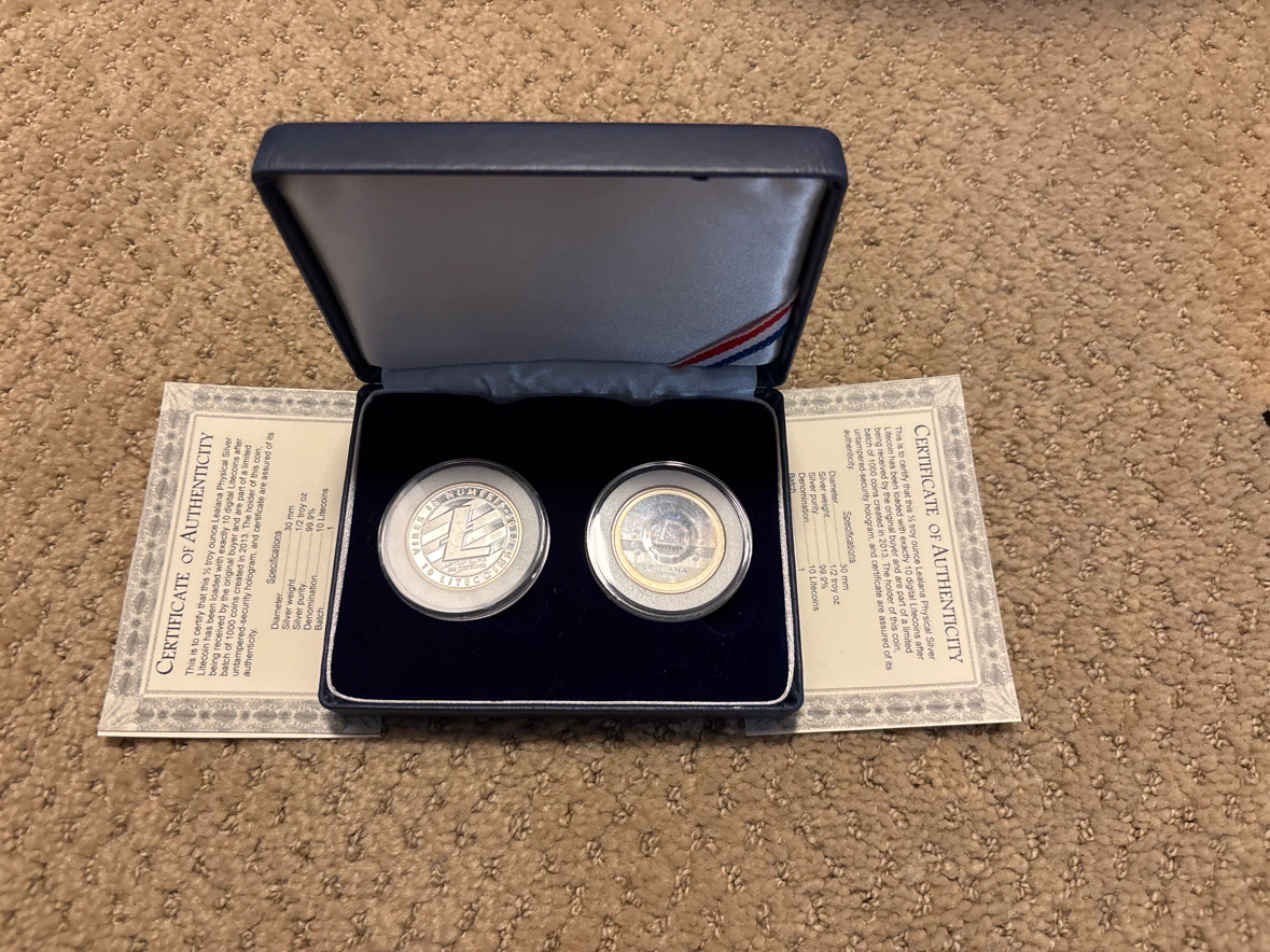 Lealana Physical Silver Litecoin
