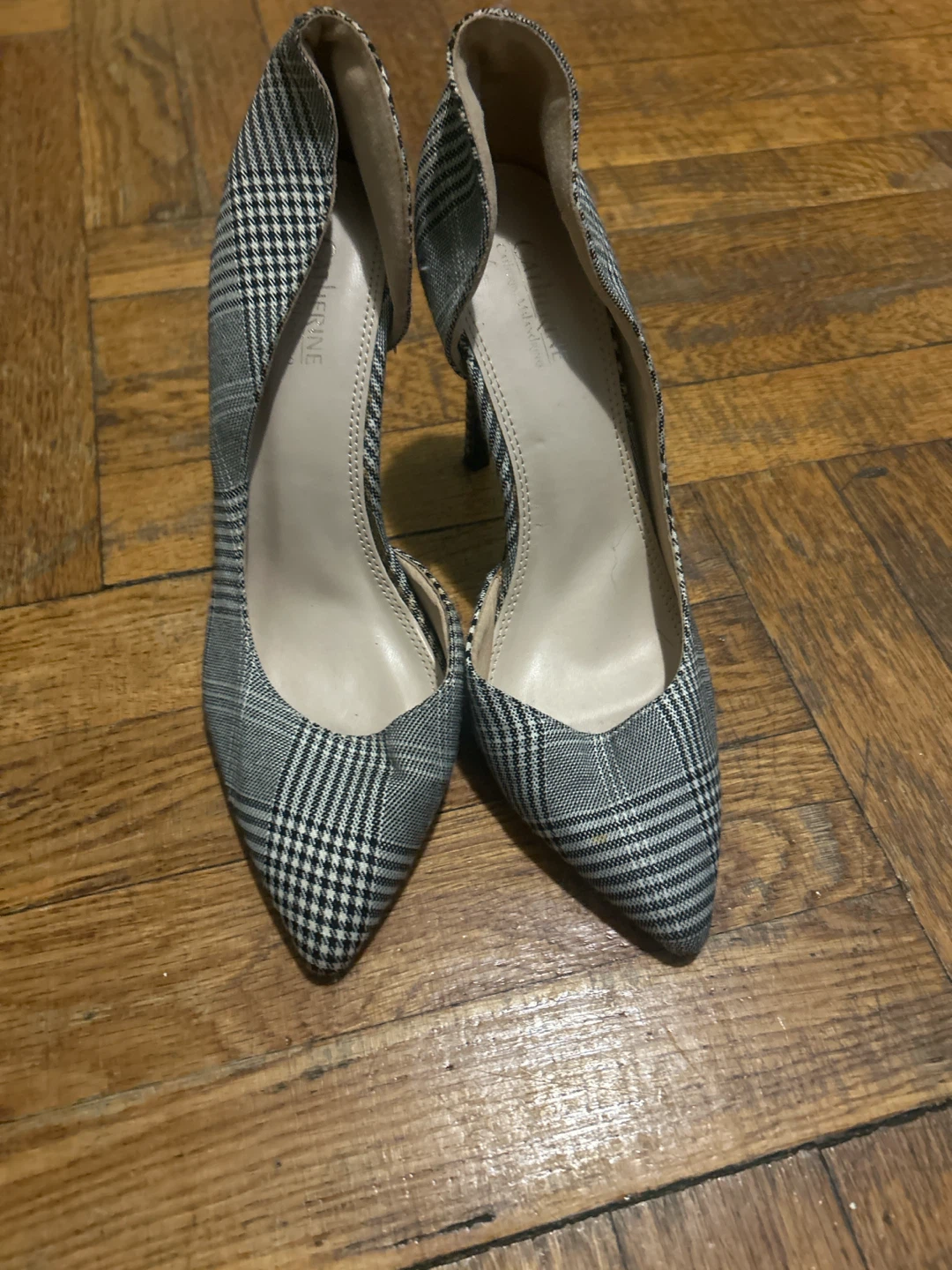 Women's Plaid Stiletto Heels