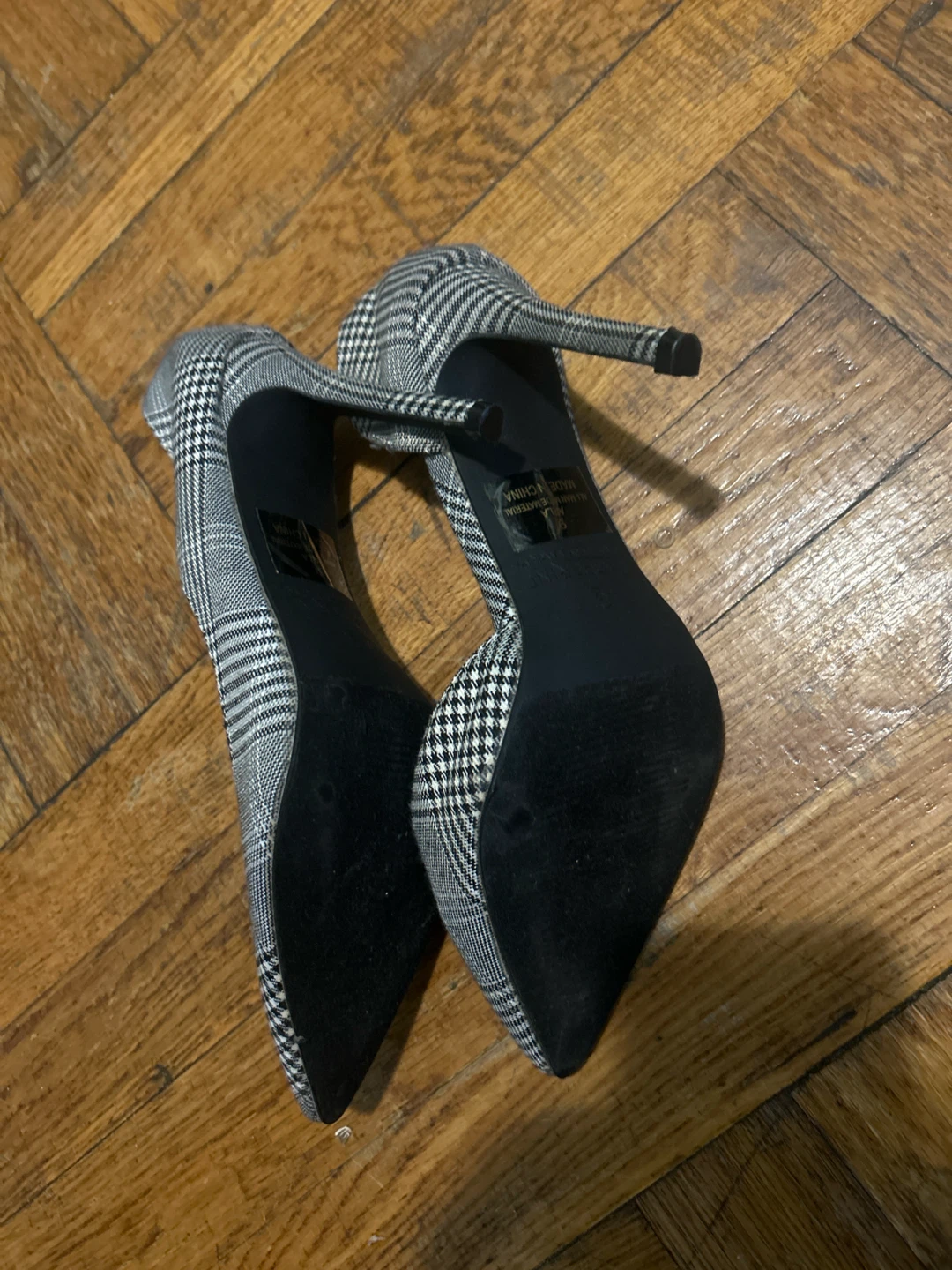 Women's Plaid Stiletto Heels - photo 3