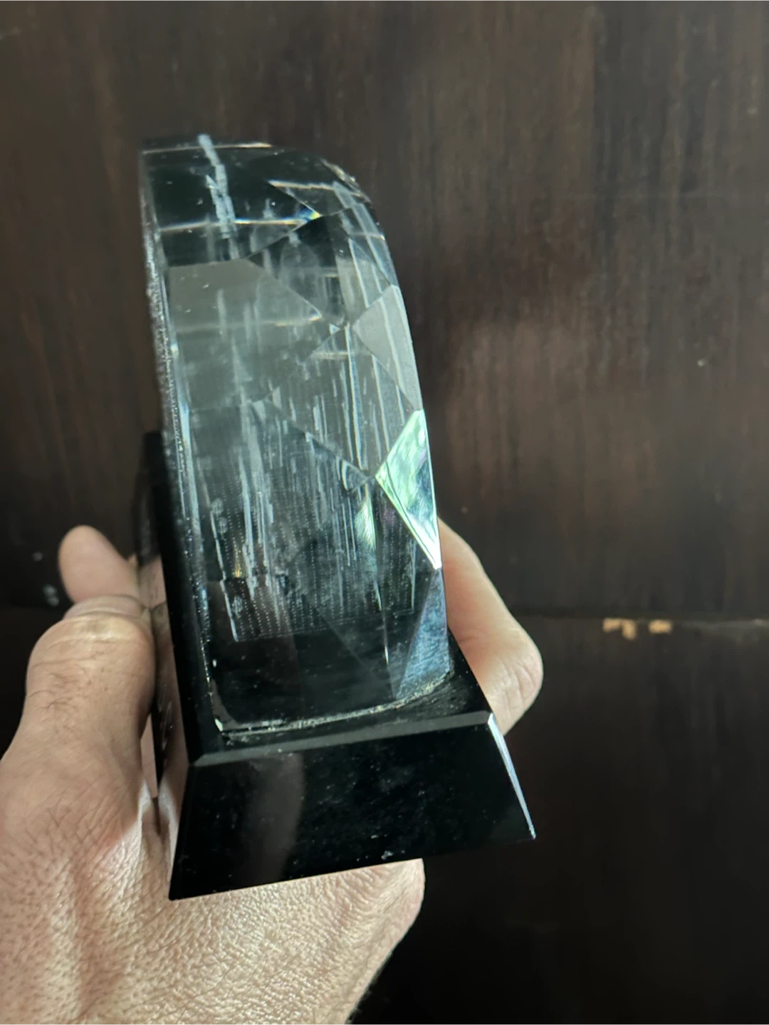 Washington D.C. 3D Laser Etched Crystal Landmarks Paperweight - photo 3