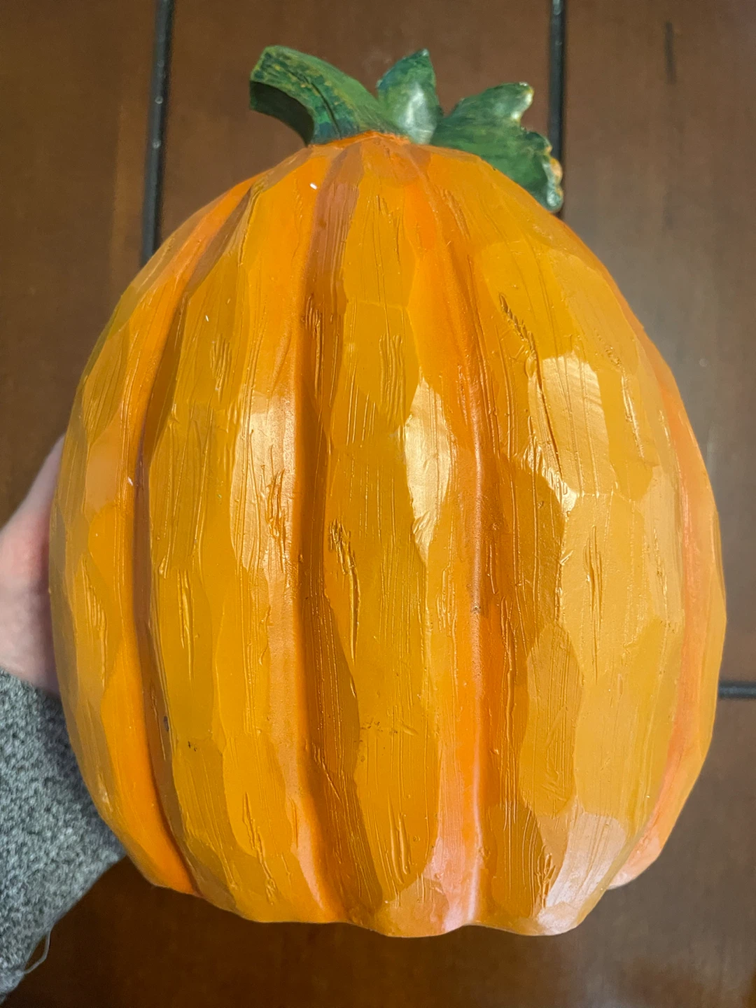 NEW! Harvest Pumpkin "Count Your Blessings" Figurine - photo 2
