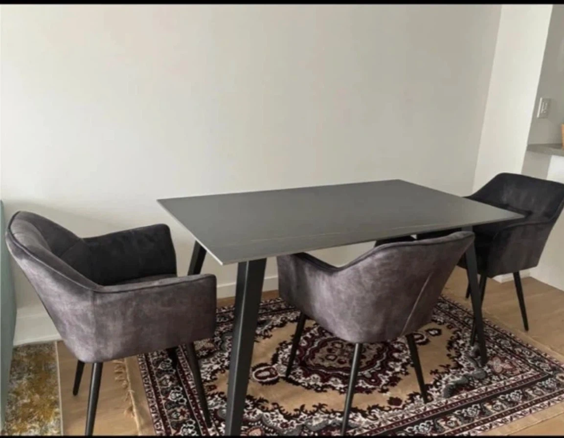 Rectangular Dining Table and Chairs Set - photo 2