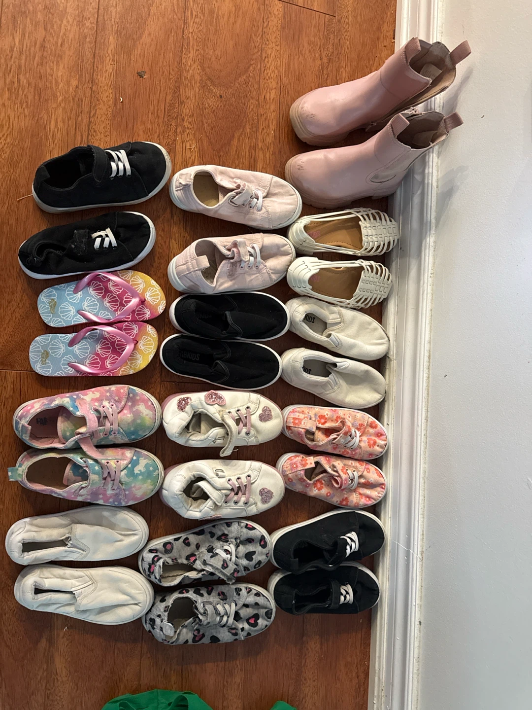 Bundle of assorted kids' shoes all size 11