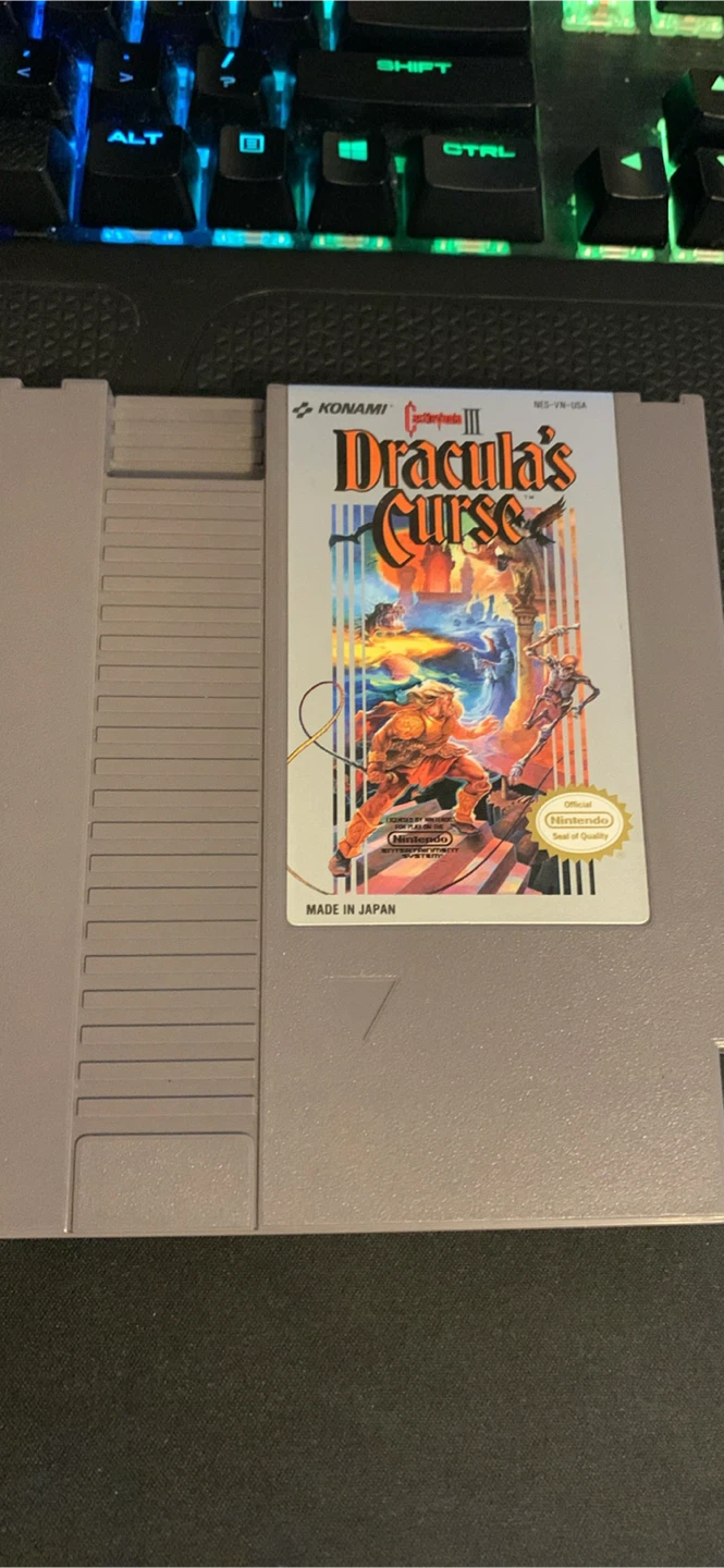 Castlevania III Dracula's Curse NES Game