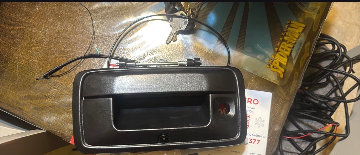 Car Backup Camera Tailgate Handle