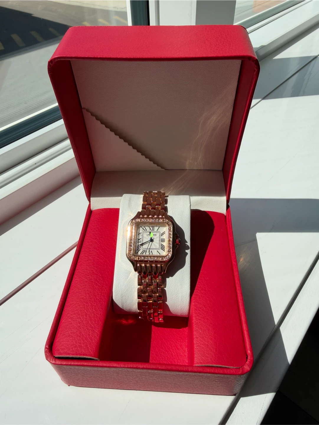 Rose Gold Watch with Diamonds - photo 3