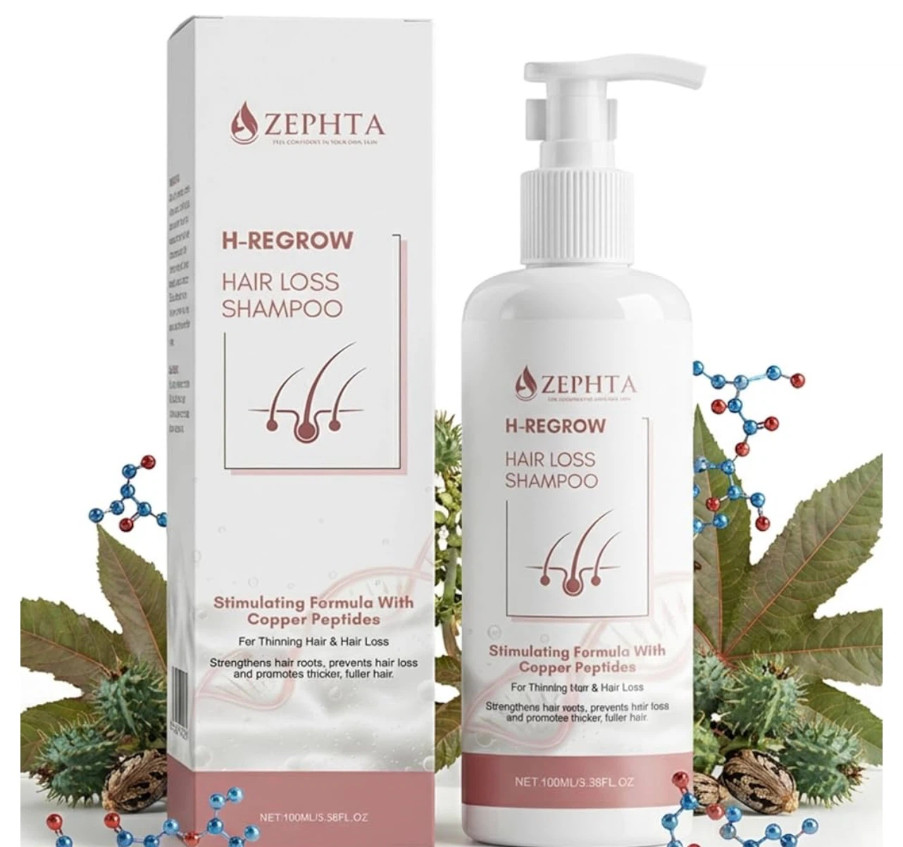 ZEPHTA H-Regrow Hair Loss Shampoo 100ml