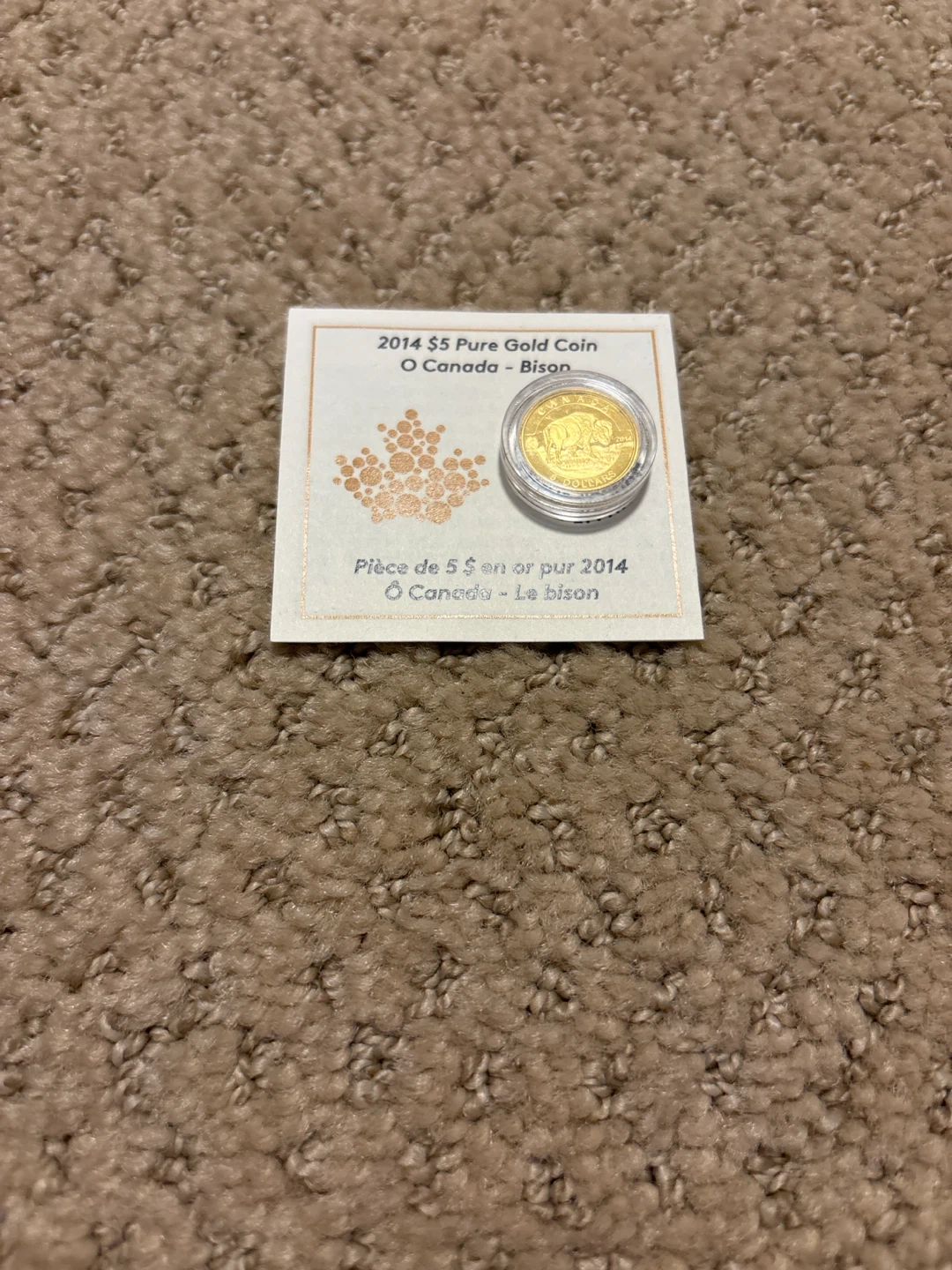 Royal Canadian Mint 2014 $5 Pure Gold Coins (4-coin set) - photo 3