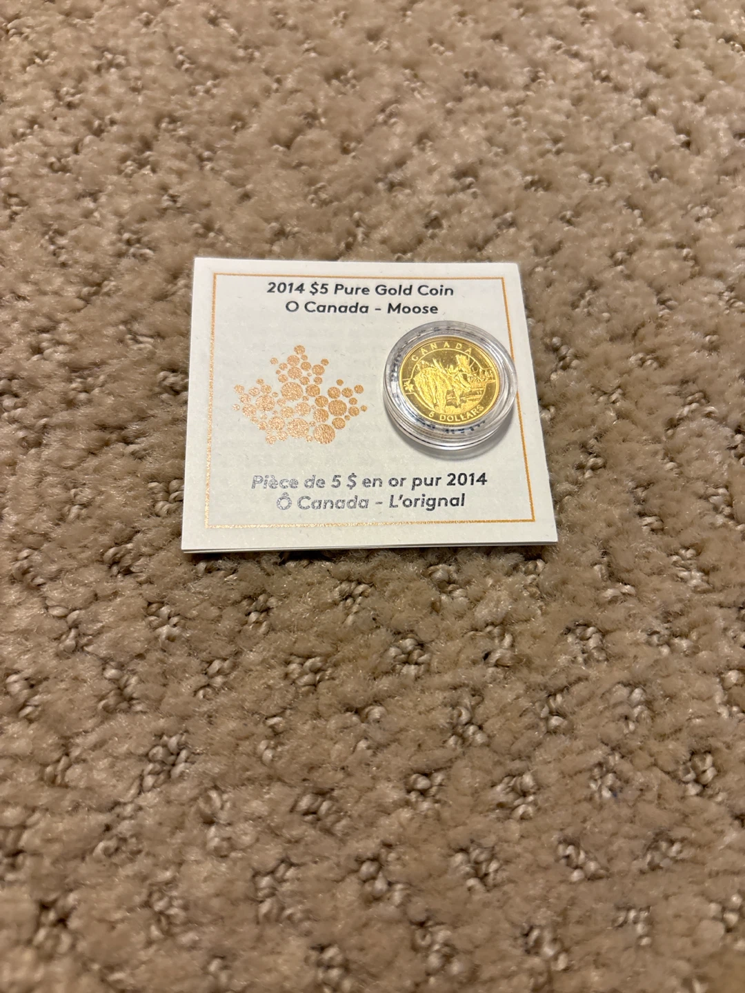 Royal Canadian Mint 2014 $5 Pure Gold Coins (4-coin set) - photo 4