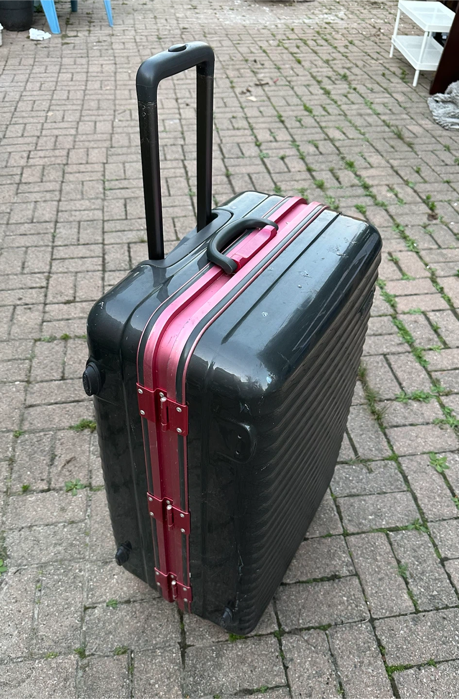 ELLE Spinner Suitcase - Dark Grey/Pink Accents - photo 4