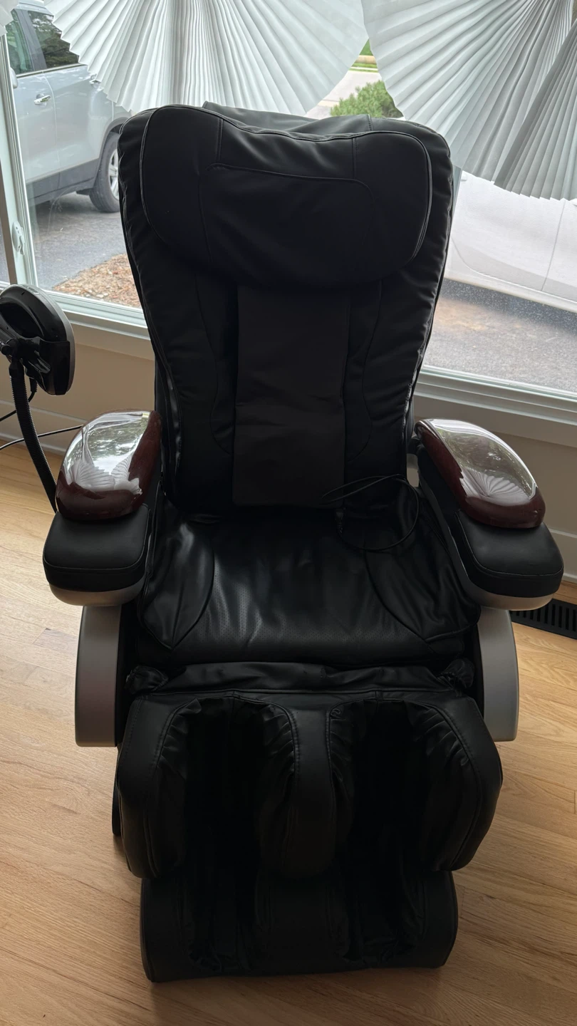 Black Massage Chair