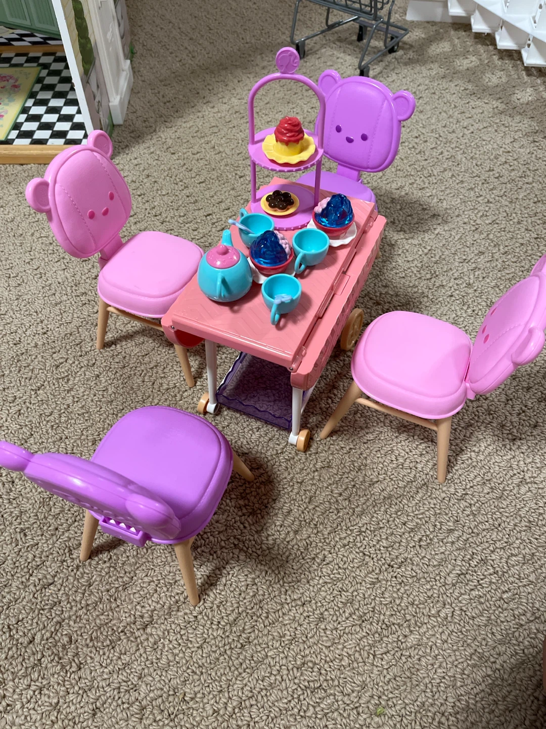 Barbie Tea Party Table and Chairs Set - photo 2