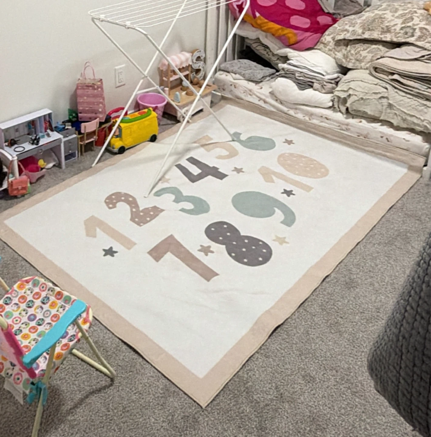 Play Mat with Numbers