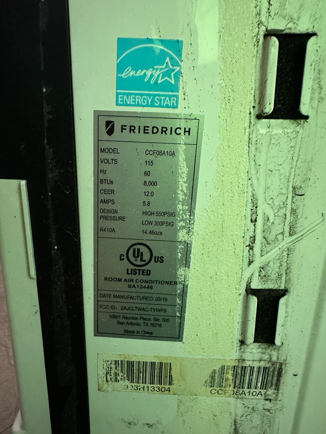 Friedrich Room Air Conditioner - photo 2
