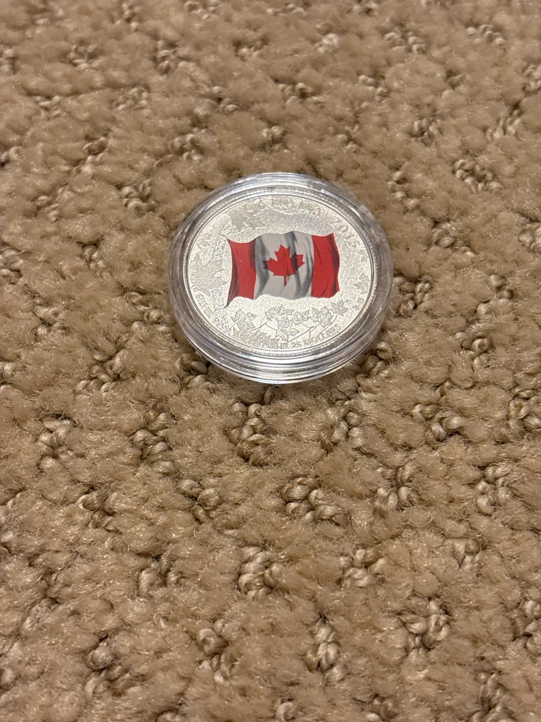 2015 Canada 25 Dollar Silver Coin - photo 2