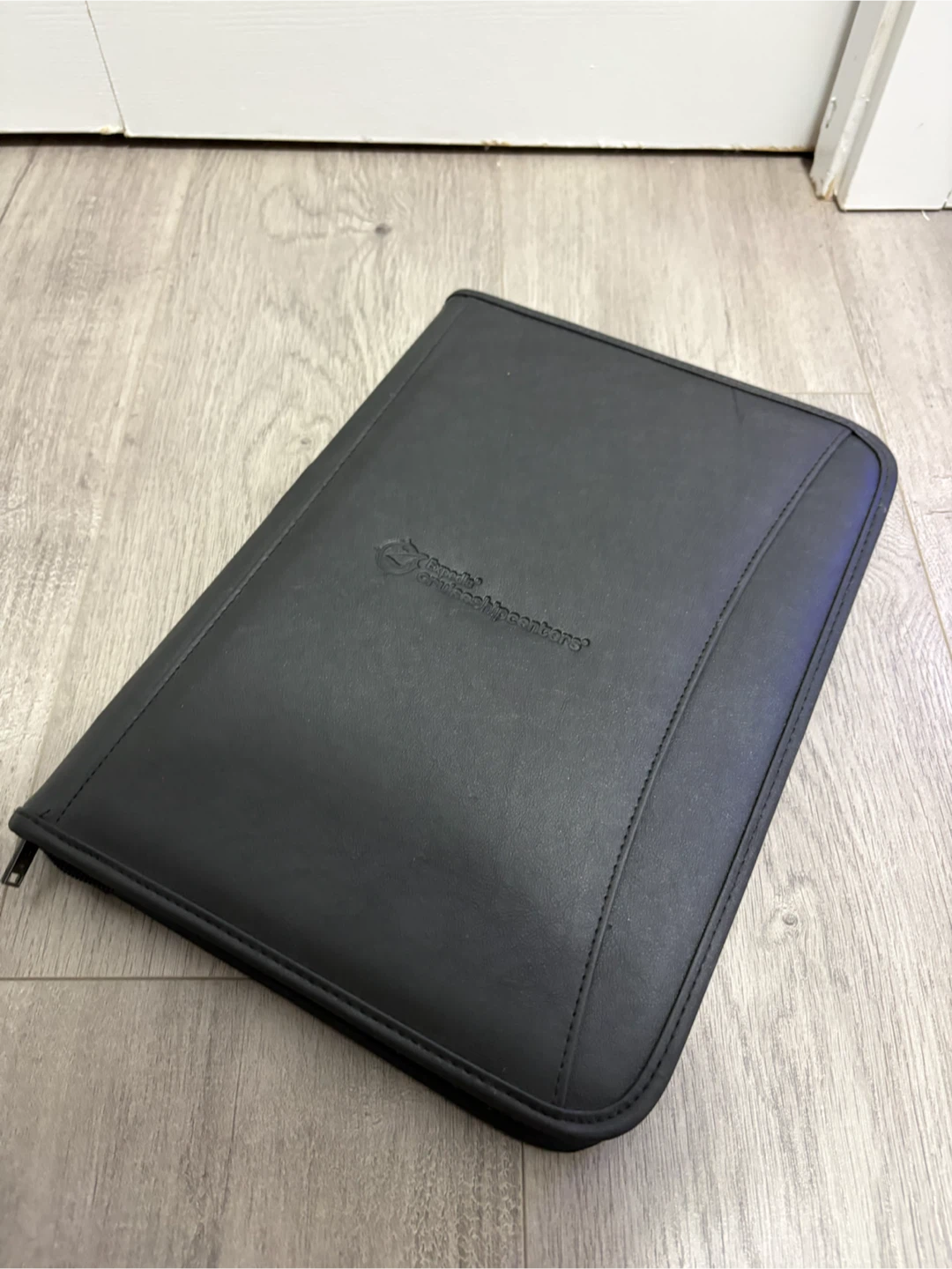 Black Leather Portfolio / Organizer - photo 4