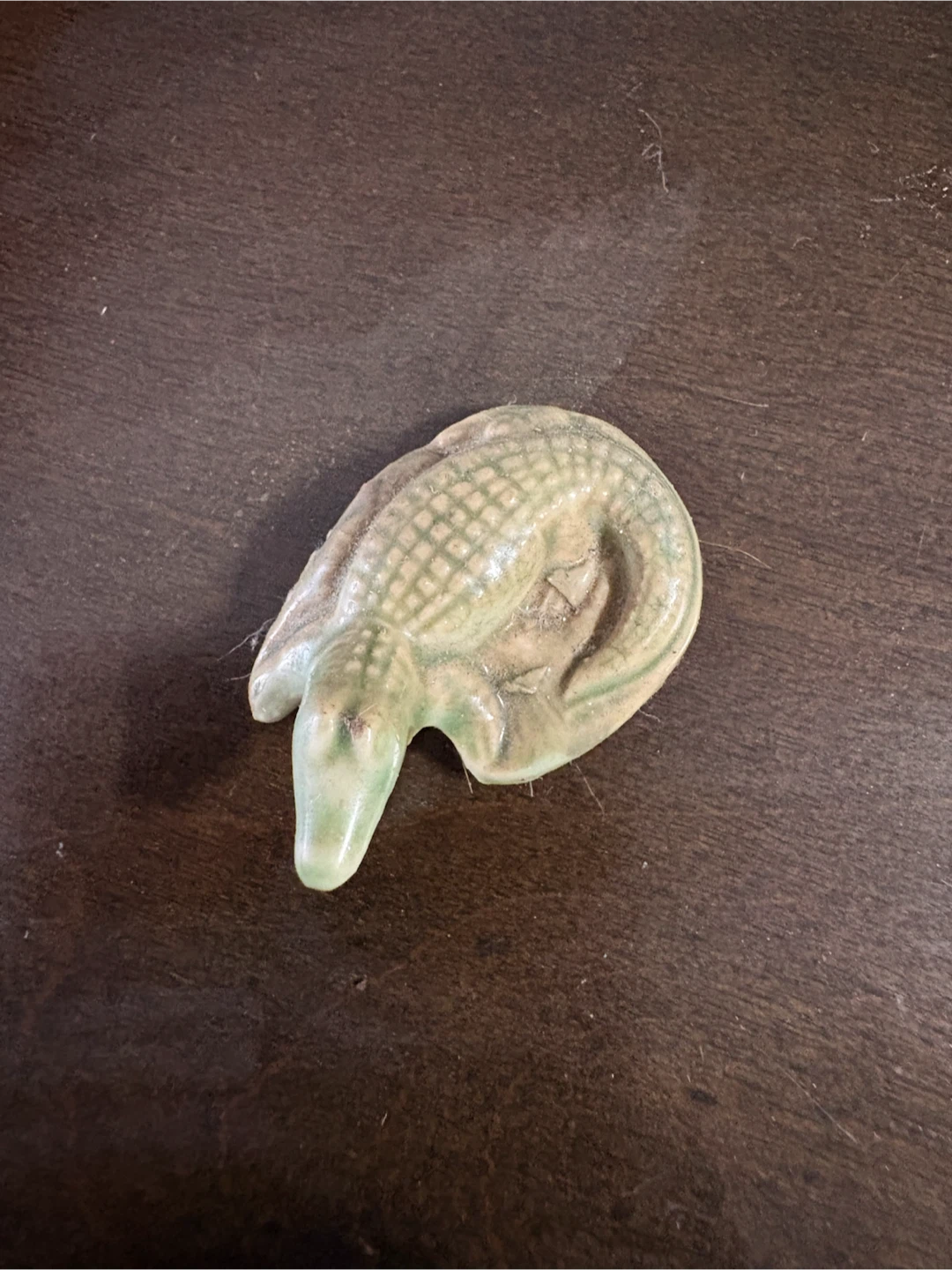 Ceramic Alligator Figurine