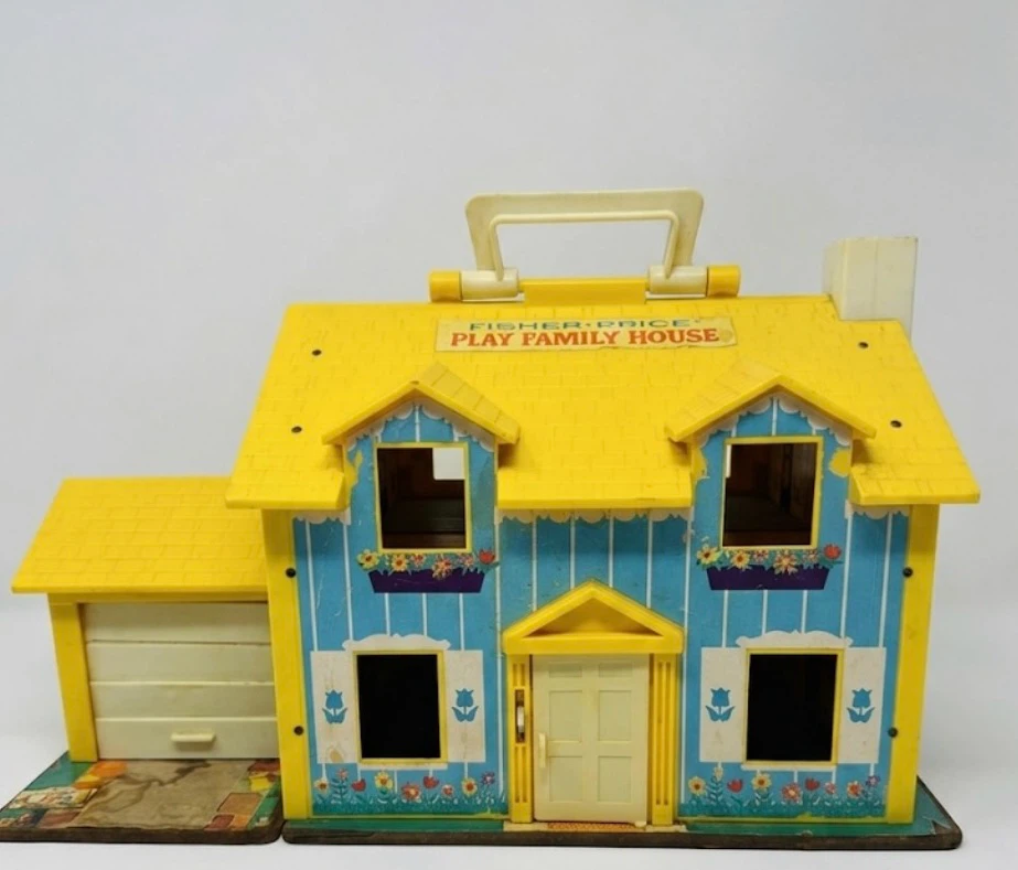 Fisher-Price Play Family House Vintage Toy