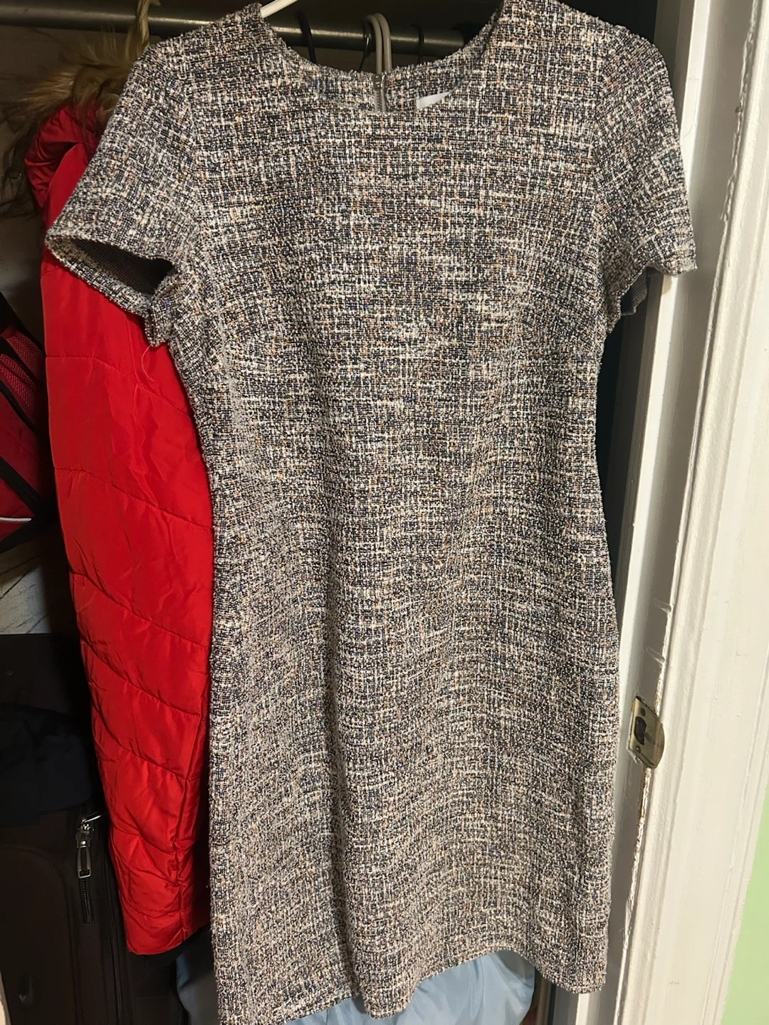 Calvin Klein Tweed Dress Size 10