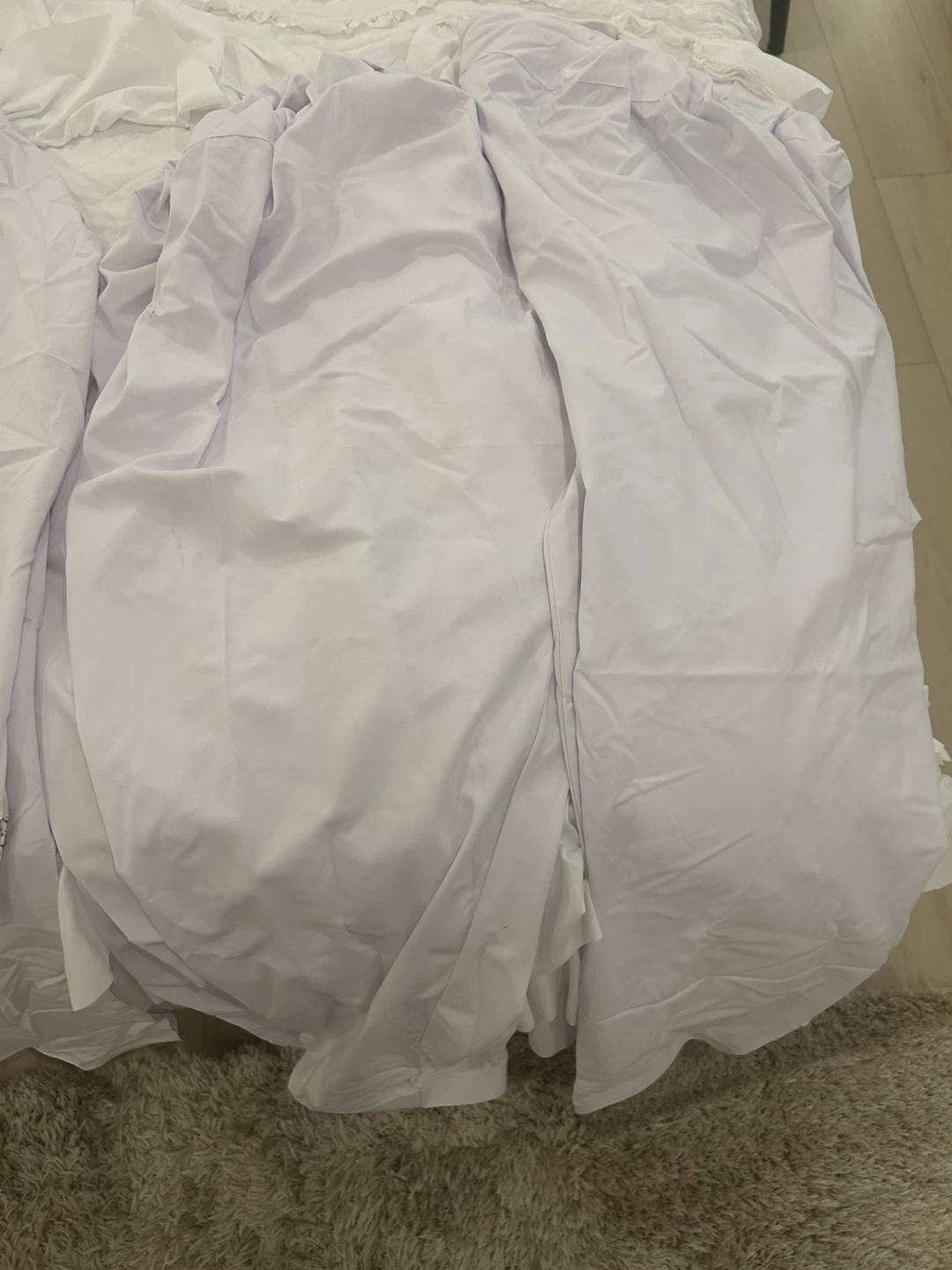 White Thobe Thawb Jubbah with Gold Embroidery man Afghan set - photo 4