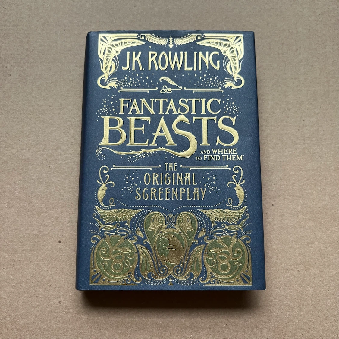 J.K. Rowling Fantastic Beasts: The Original Screenplay Book
