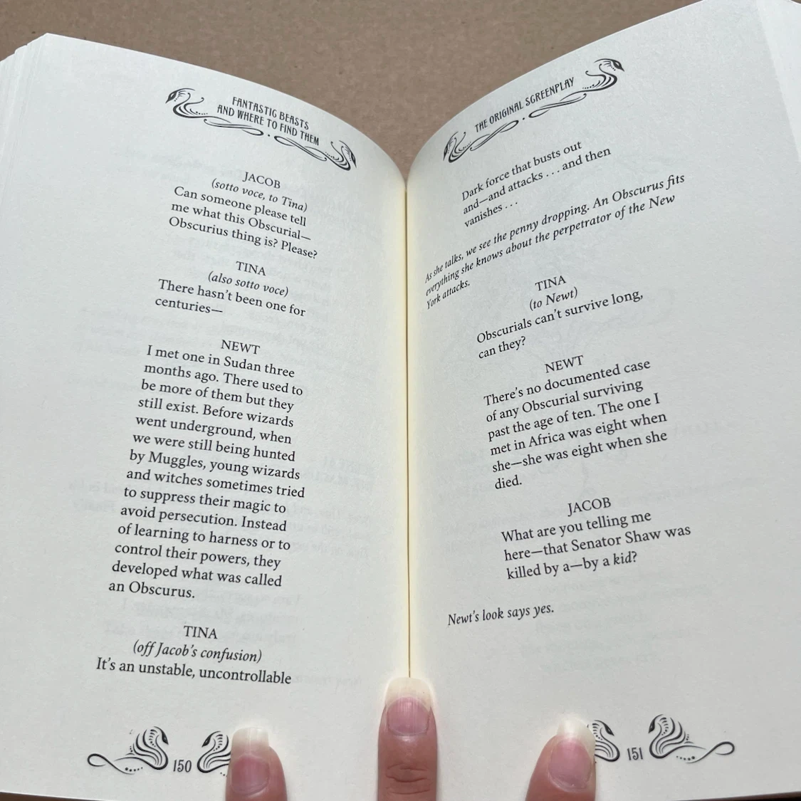J.K. Rowling Fantastic Beasts: The Original Screenplay Book - photo 2