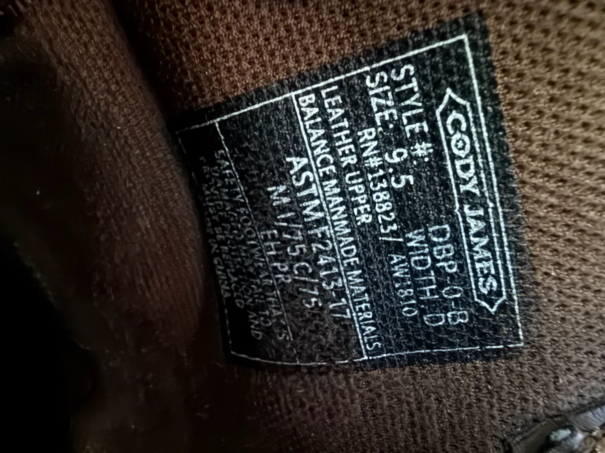 CODY JAMES STEEL TOE BOOTS - photo 4