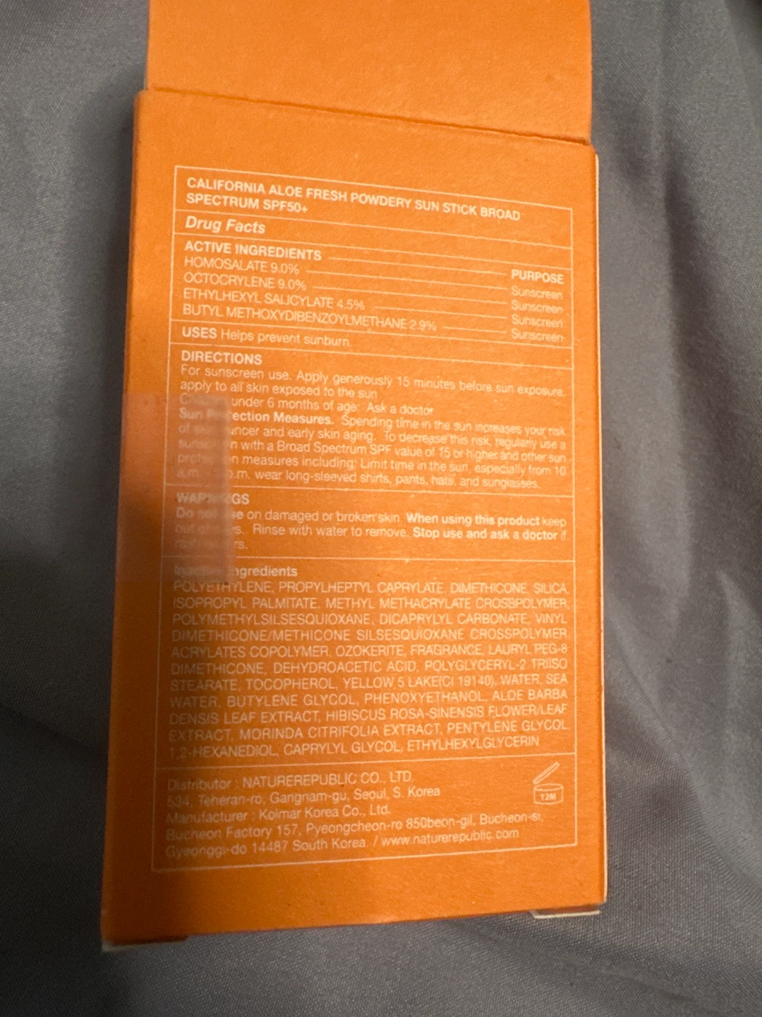 Nature Republic Sun Stick SPF50 - photo 2
