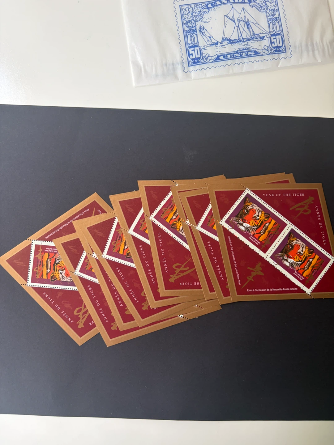 🇨🇦 Year of the Tiger Lunar New Year Stamps - photo 2