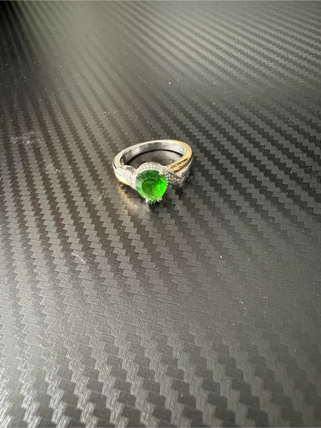 Green Gemstone Ring