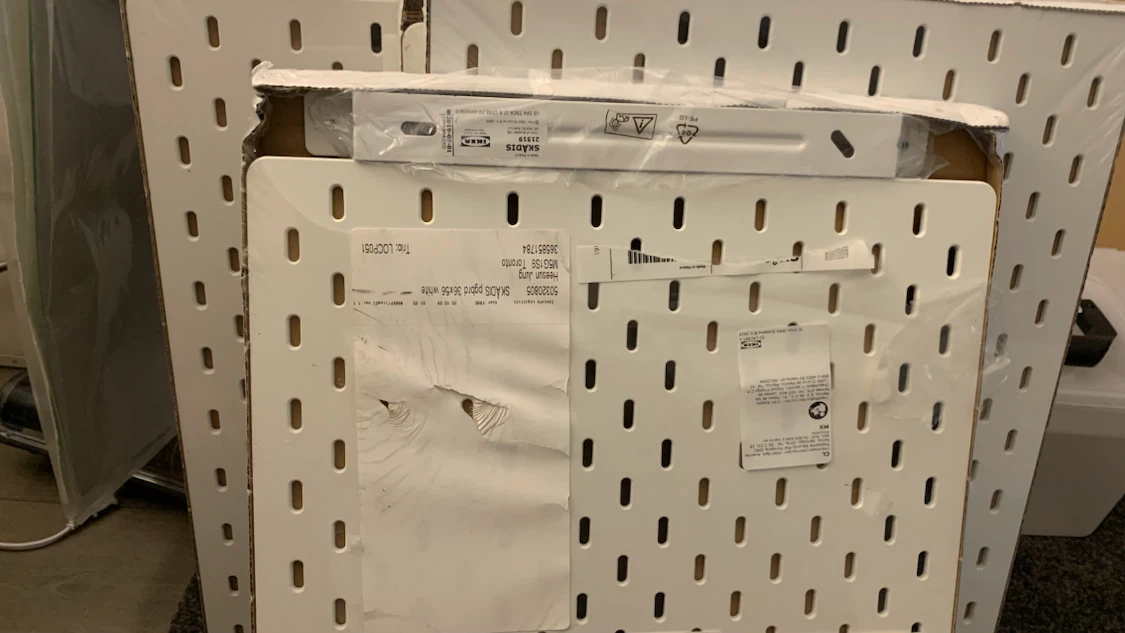 IKEA SKÅDIS pegboard - photo 3